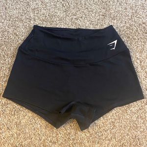 Black Gymshark shorts